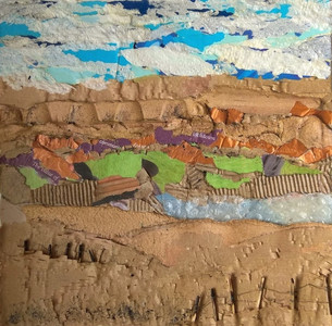 Chris D, Cheviots & Meg's lake, recycled packaging & matchsticks.jpg